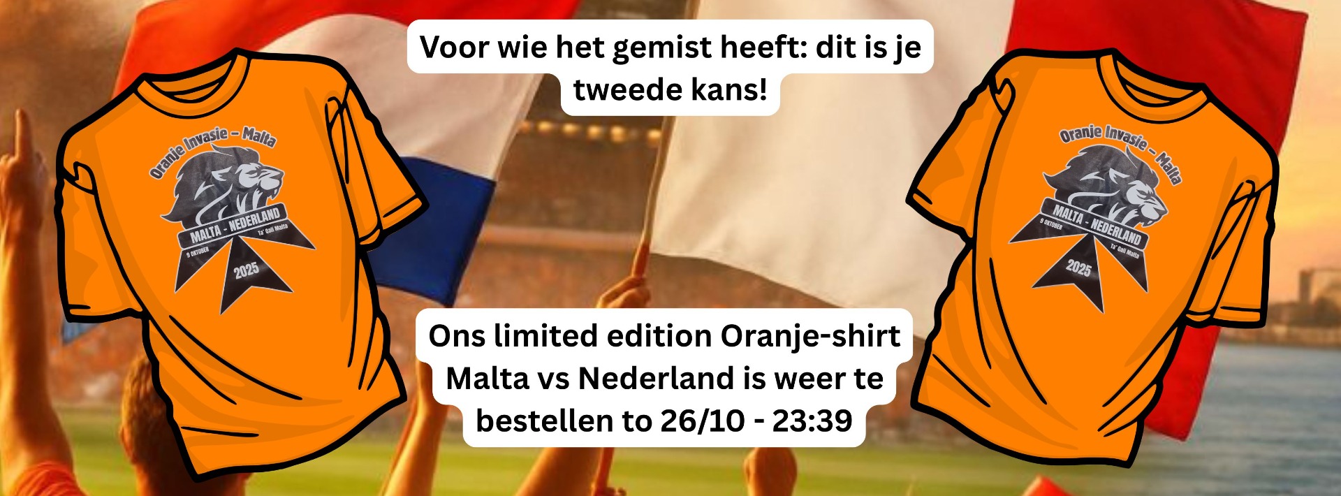 Scoor jouw aandenken aan Malta – Nederland!