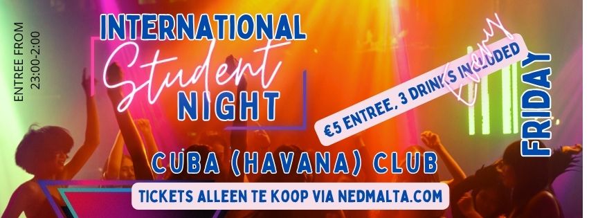 Elke vrijdag, koop je ticket hier