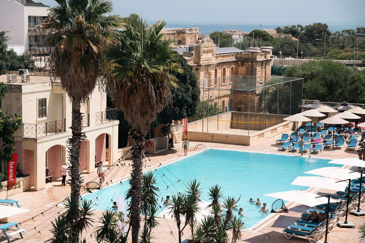 Sprachcaffe een stukje oase in Malta