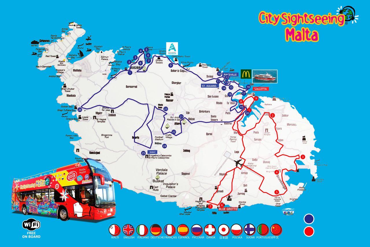 Hop-on Hop-off bus